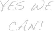 YES WE CAN!